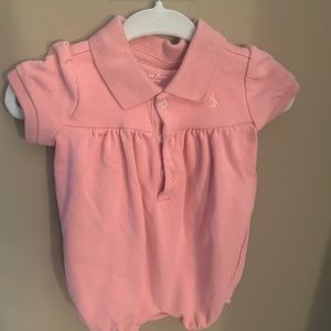 Ralph Lauren baby girl shortall